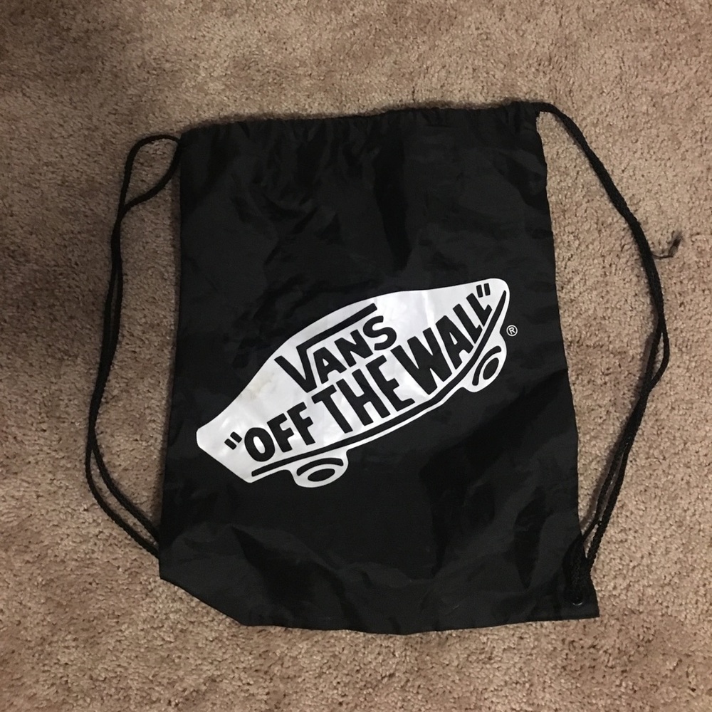 Vans "Off the Wall" Logo Drawstring Bag