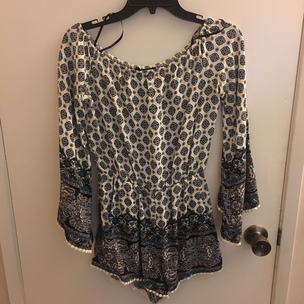 Forever 21 off the shoulder romper