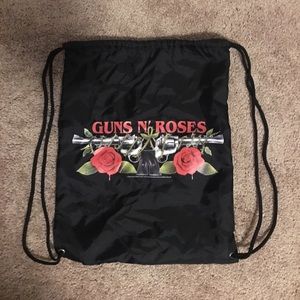 Guns N' Roses Drawstring Bag NWOT