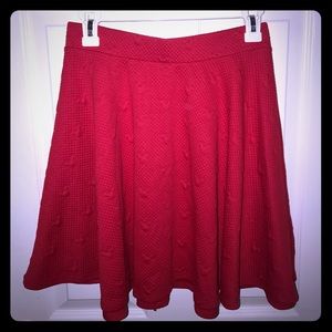 Red Disney Minnie Mouse skirt