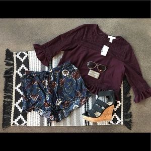 Forever 21 Open Back Crop Top