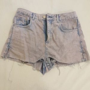 Topshop Moto Mom Shorts