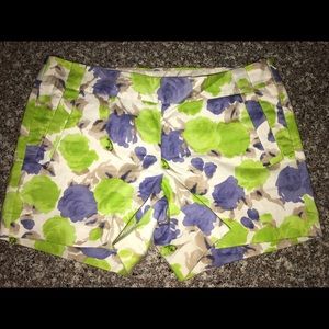 J. Crew Floral Print Shorts