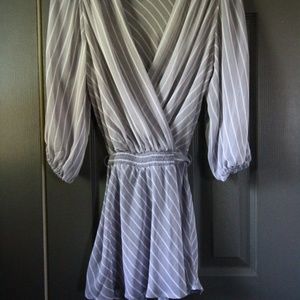 Express Wrap Top Sheer