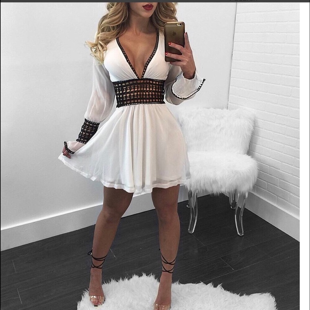 White dress