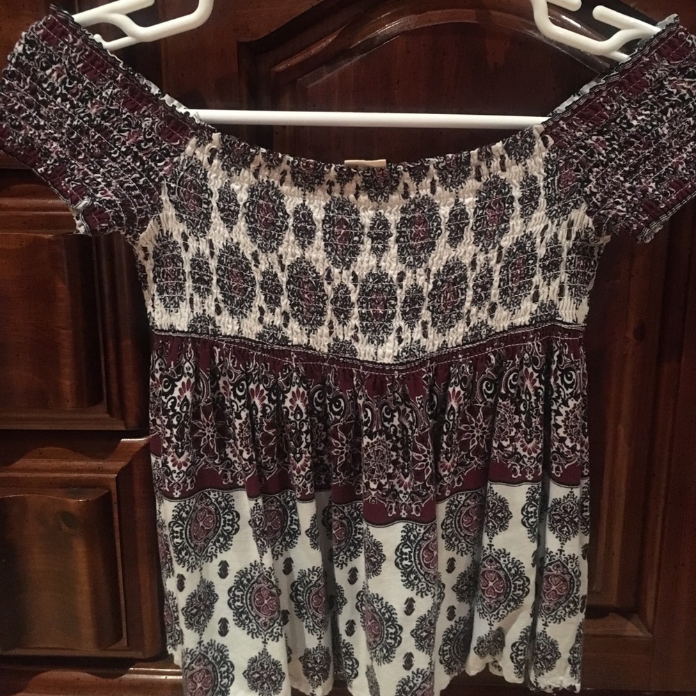 Off the shoulder top