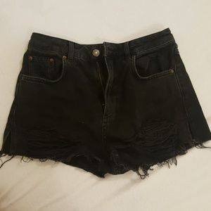 Topshop Moto Mom Shorts