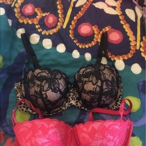 Leopard/black VS Balcony bra