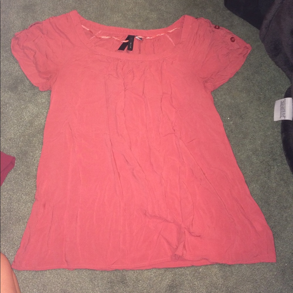 Pinkish Colored Blouse Comfortable