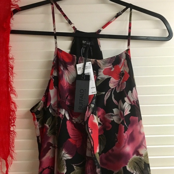  SALE Buffalo David Bitton Floriana Dress - Picture 4 of 4