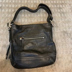 Leather Coach purse