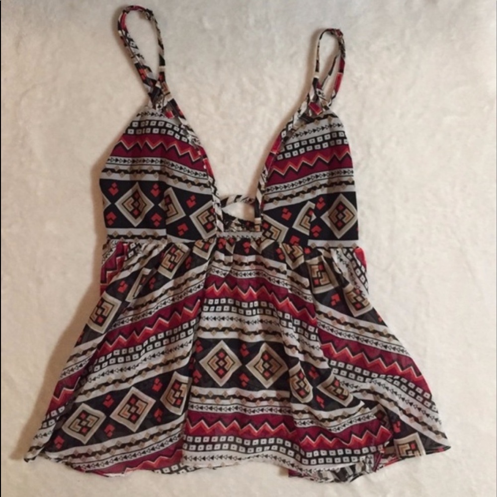 LF Millau Aztec tank top