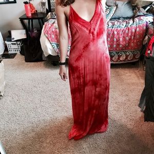 Tie Dyed Maxi Dress