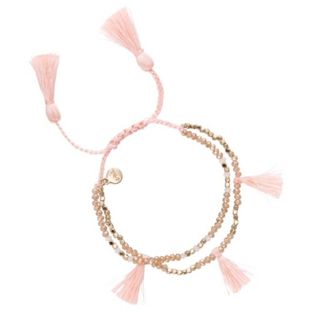 Jolie Layered Tassel Bracelet