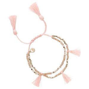 Jolie Layered Tassel Bracelet