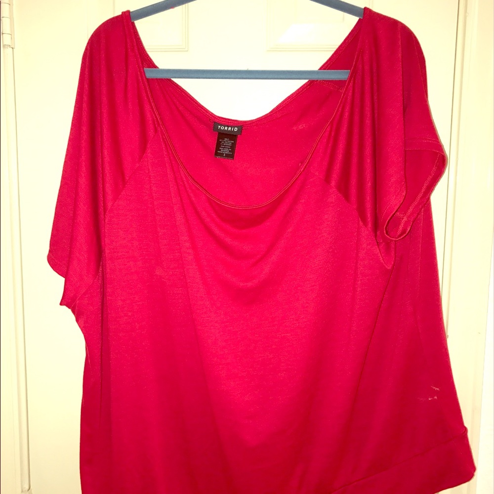 Torrid off the shoulder top