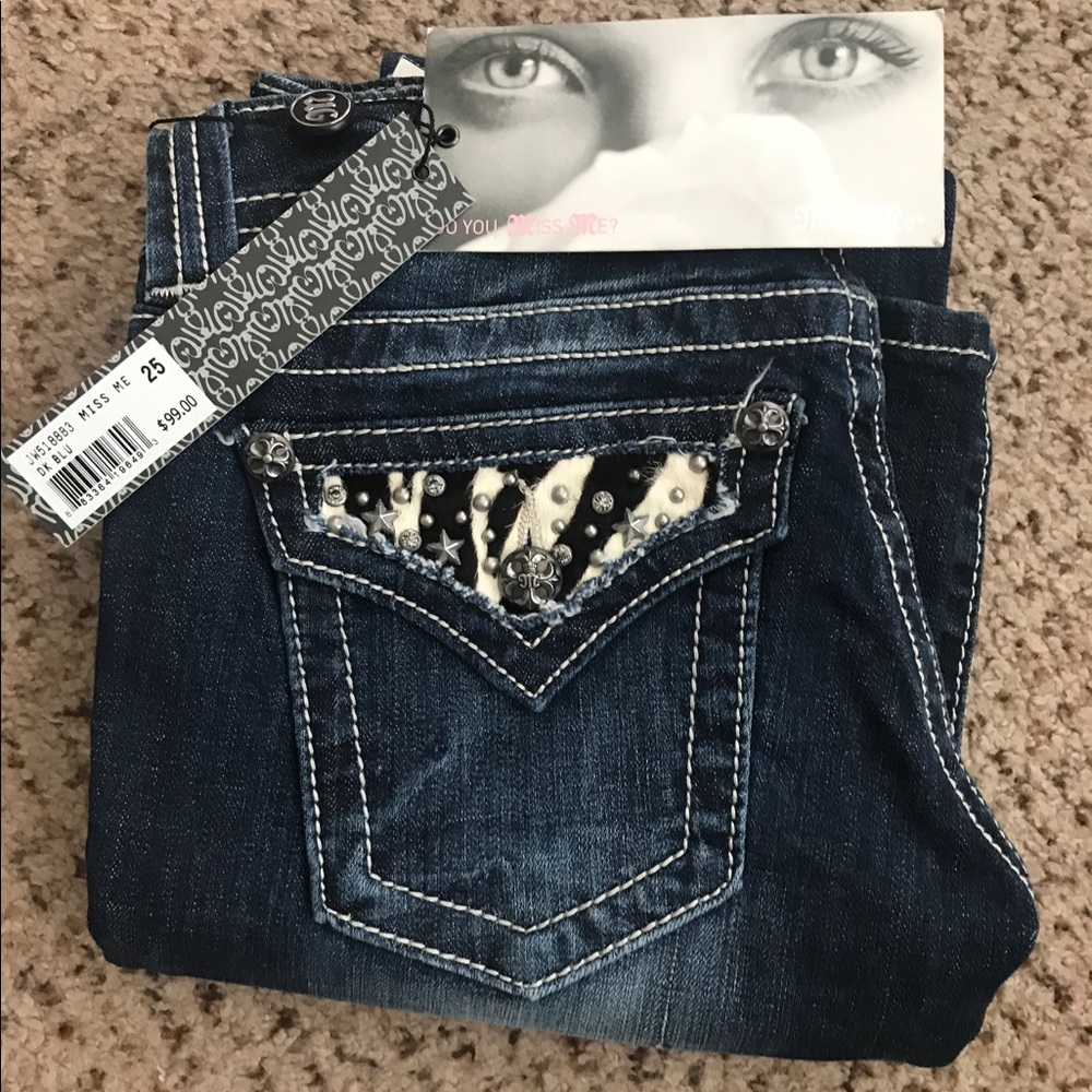 Miss me jeans size 25