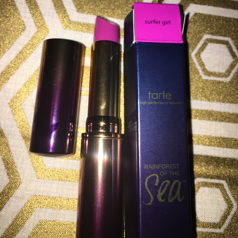 Tarte lip  Rainforest of the sea surfer 🏄 girl