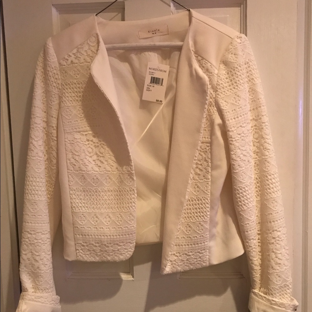White Summer Blazer