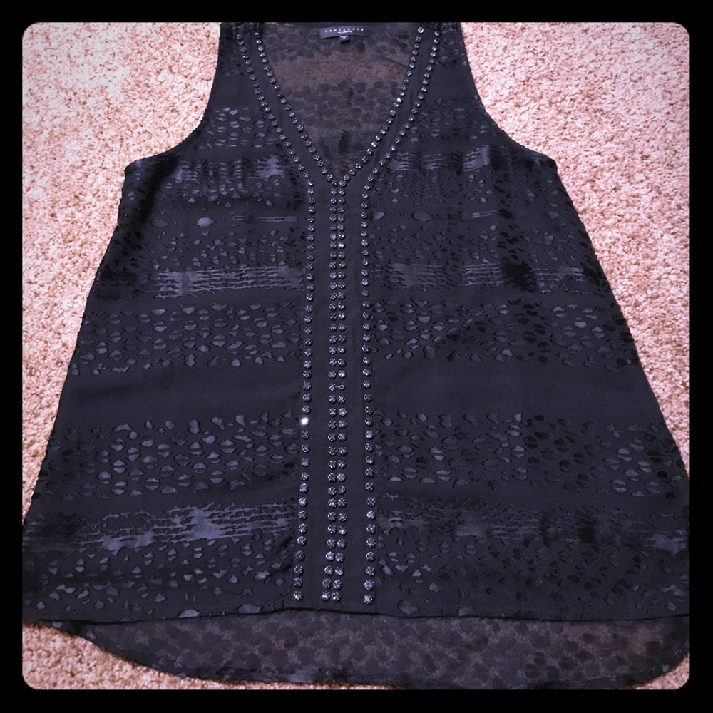 Sheet textured blouse