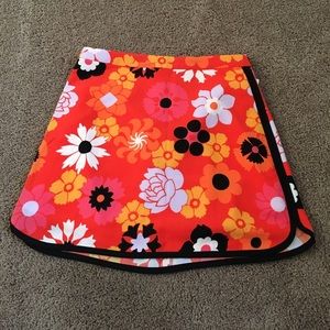 Polyester Floral Skirt