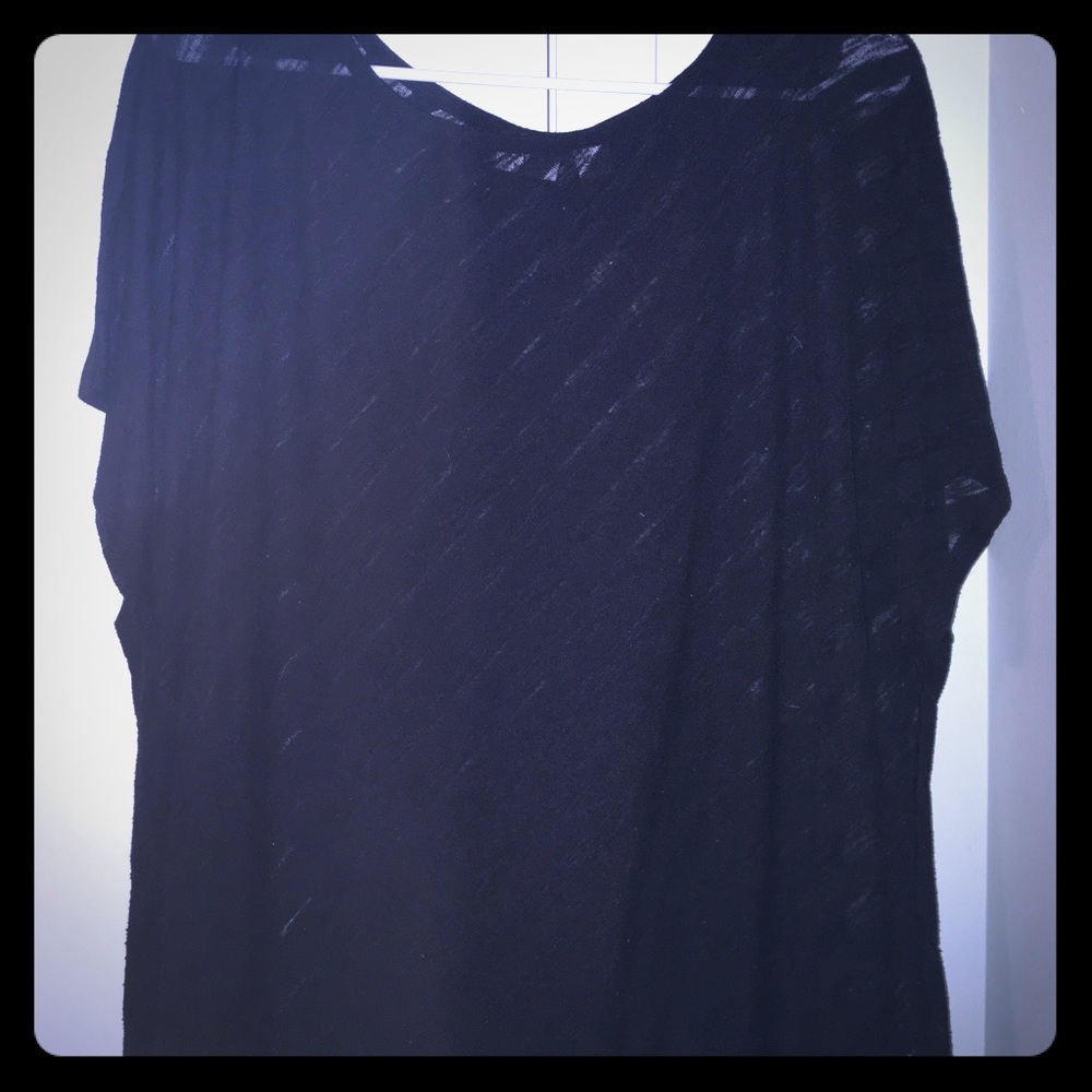 Semi-sheer top