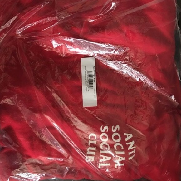 Red Anti Social Social Club Sweater - Picture 2 of 2