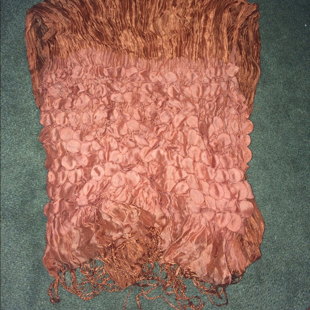 Orange Fall Scarf for Fashion purposes