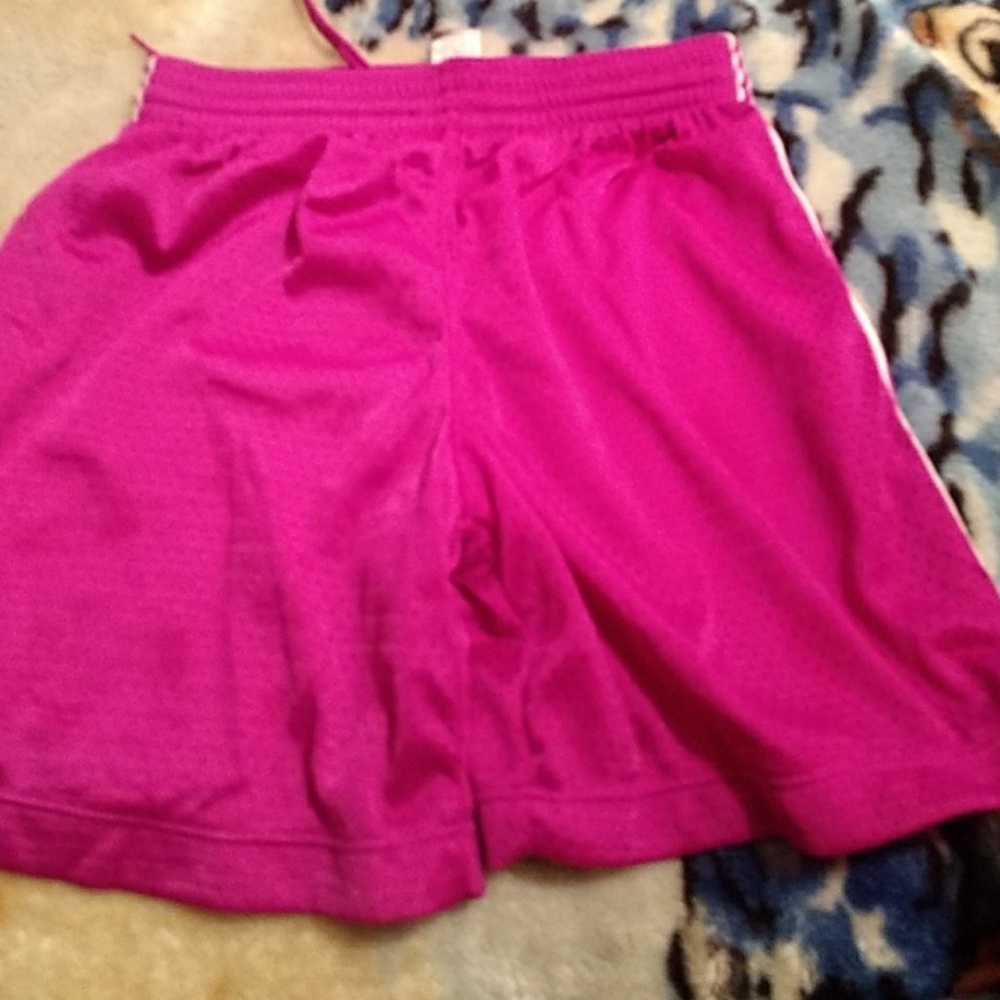 pink CHAMPION athletic shorts