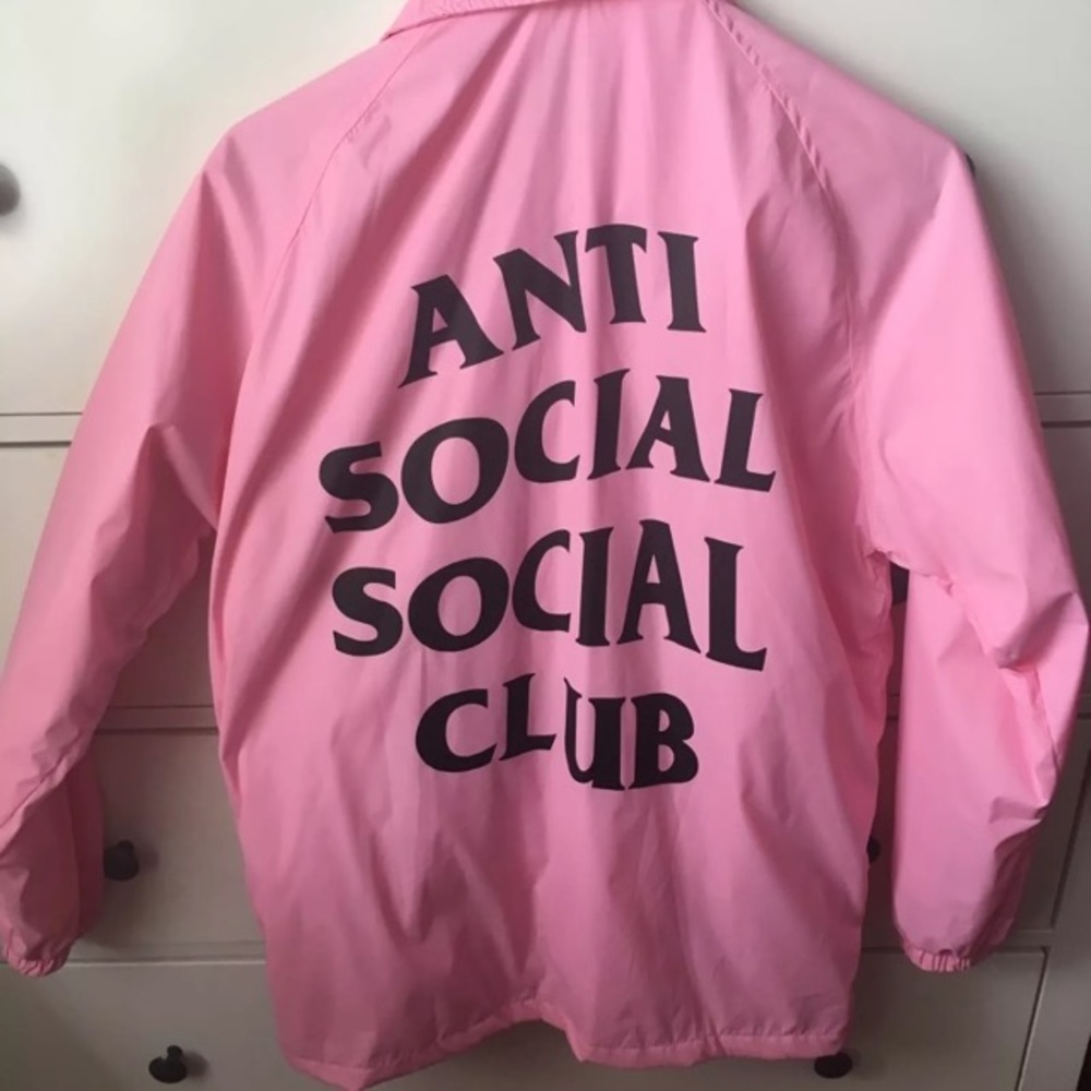 Pink ASSC wind breaker