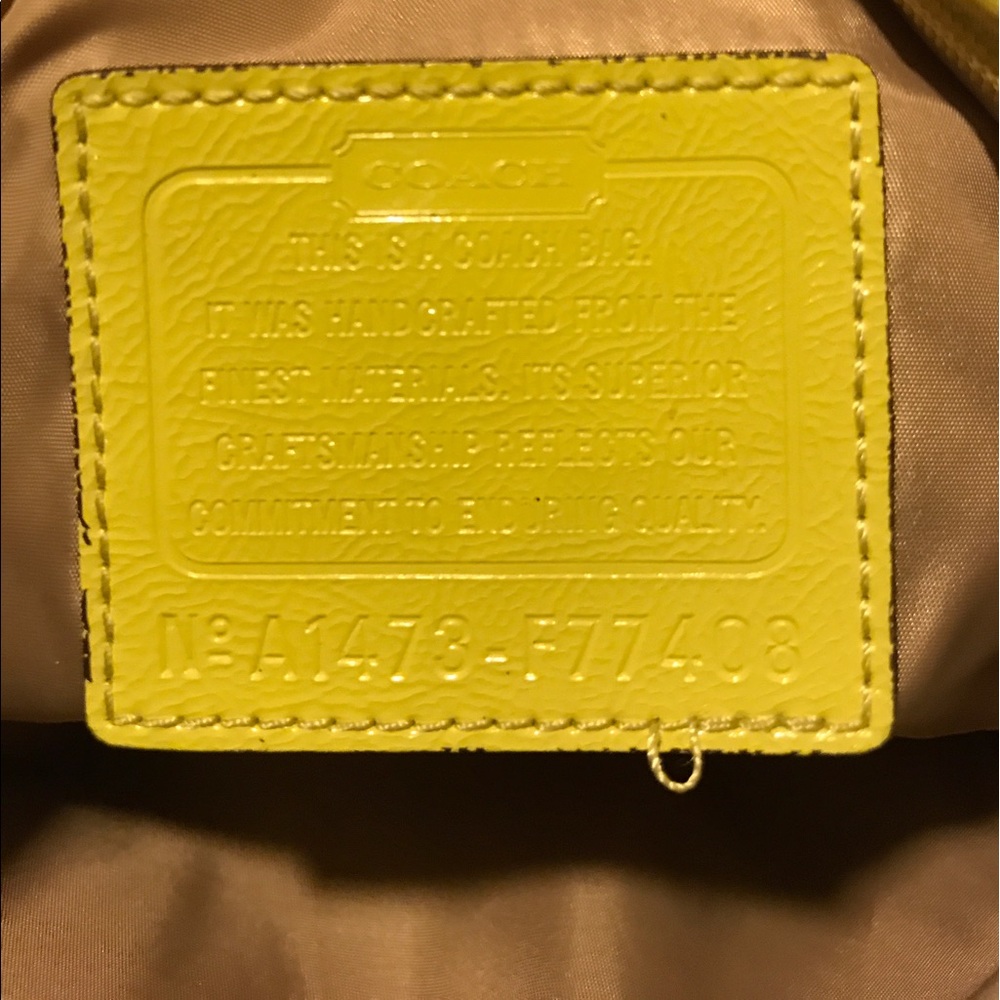 Authentic Coach bag - Picture 5 of 5