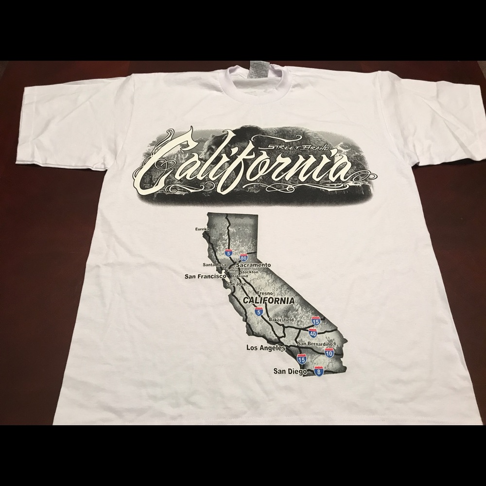 White California Love Tee