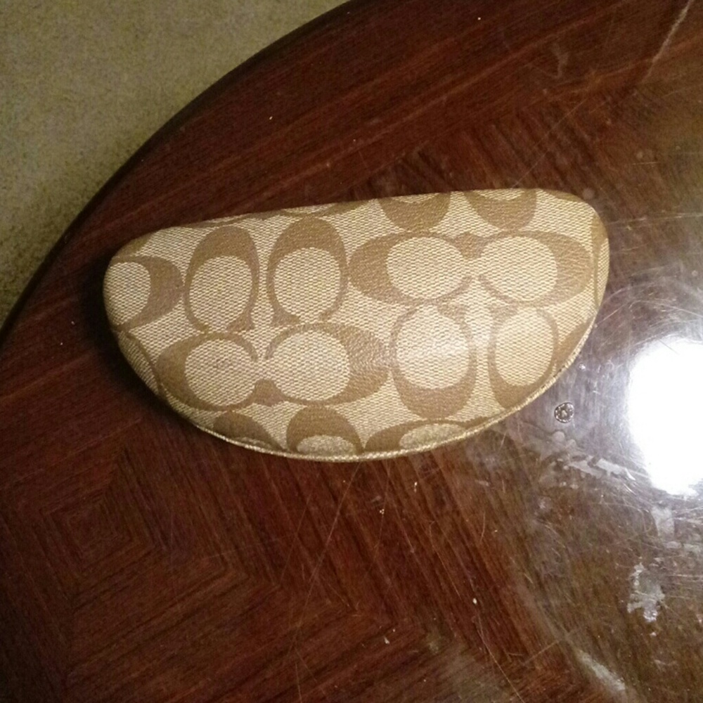 Coach sunglass case