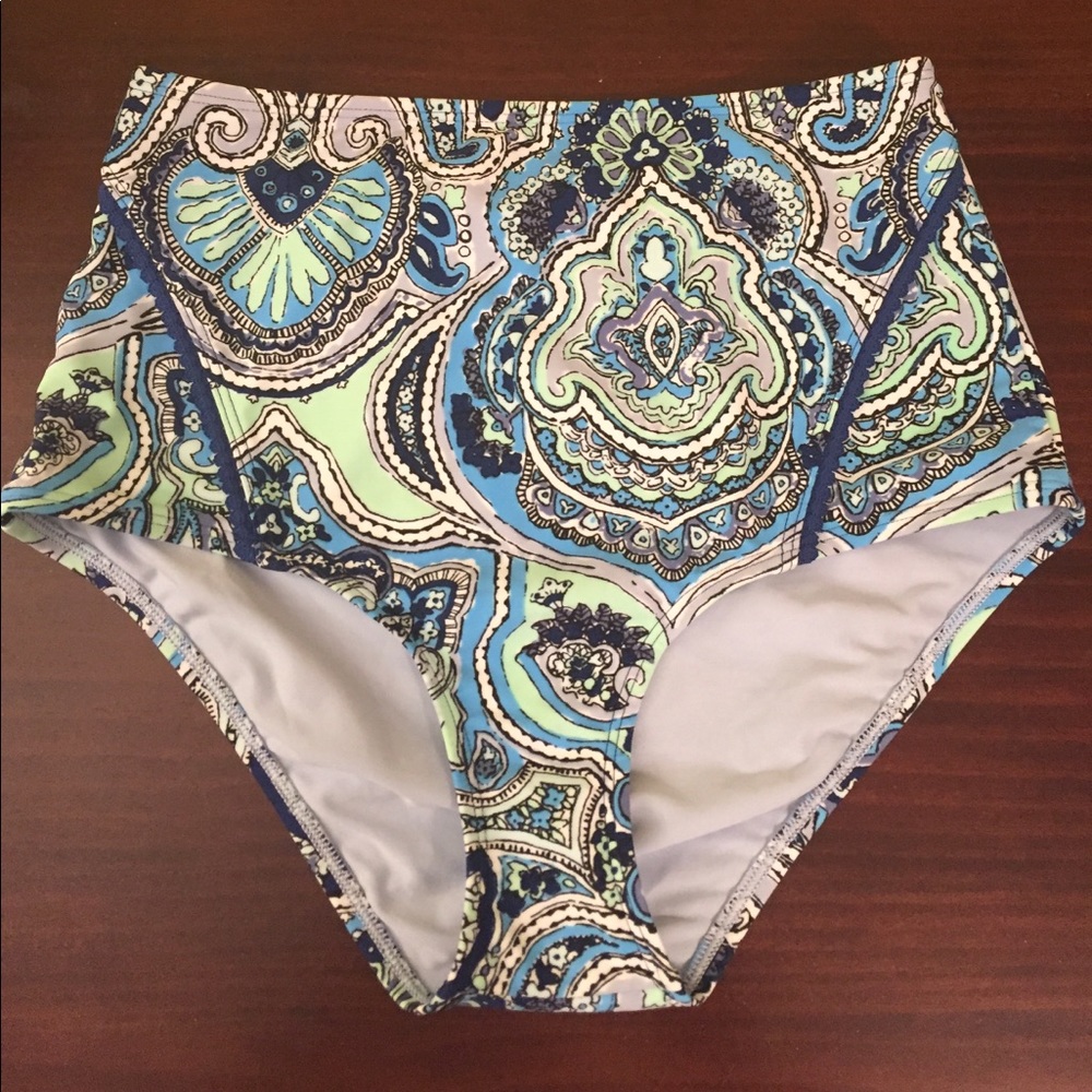 Aerie high rise swim bottoms