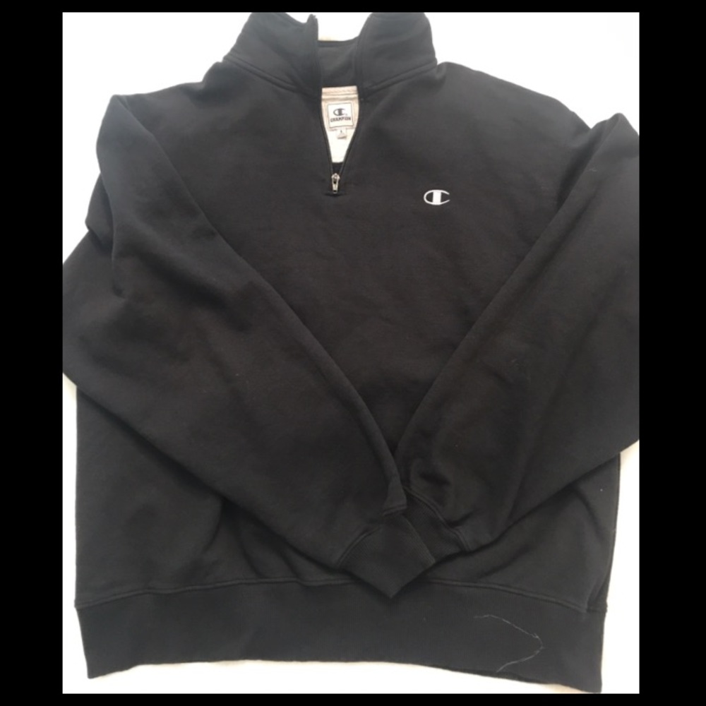 Champion half zipper sweater