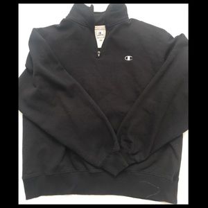 Champion half zipper sweater