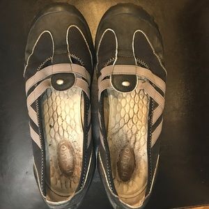 Privo Black Slip On's