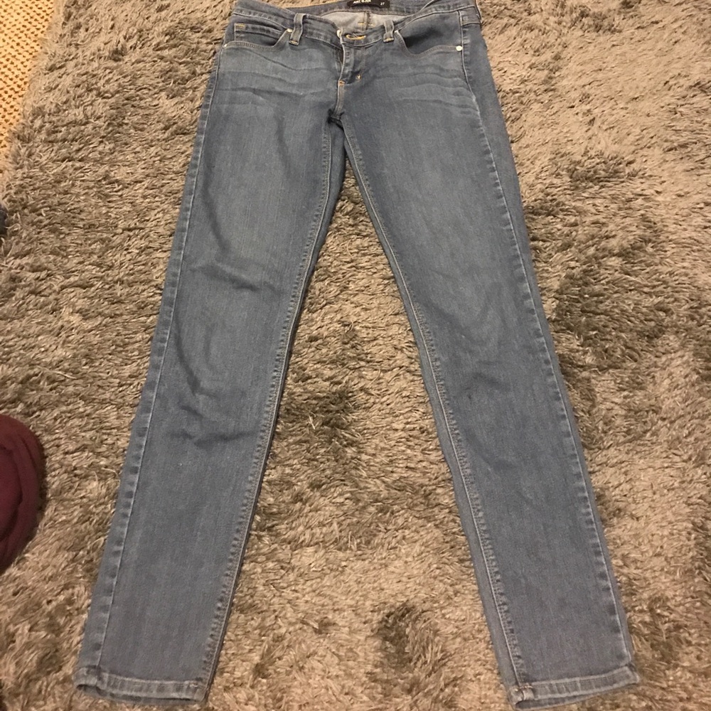 Cute grayish blue jeans!