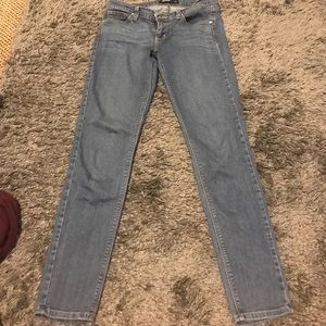 Cute grayish blue jeans!