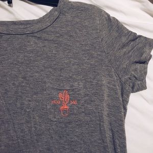 american eagle soft and sexy pocket tee