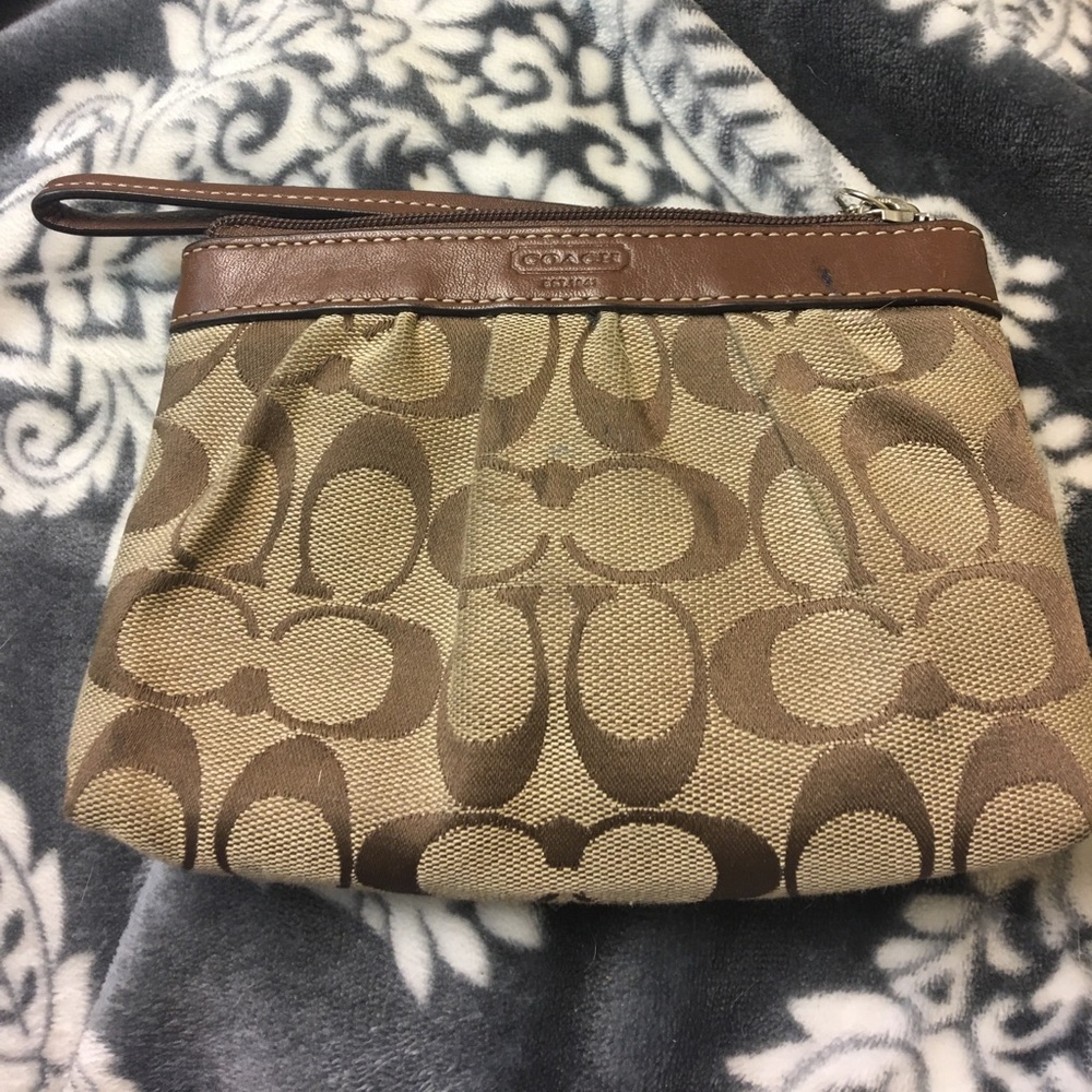 Authentic Coach Wristlet