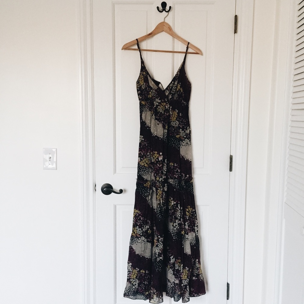 Gypsy Floral Maxi Dress, Anthropologie