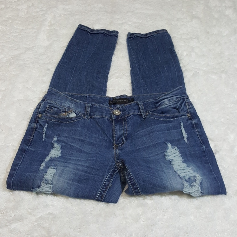 twentyone black low skinny jeans