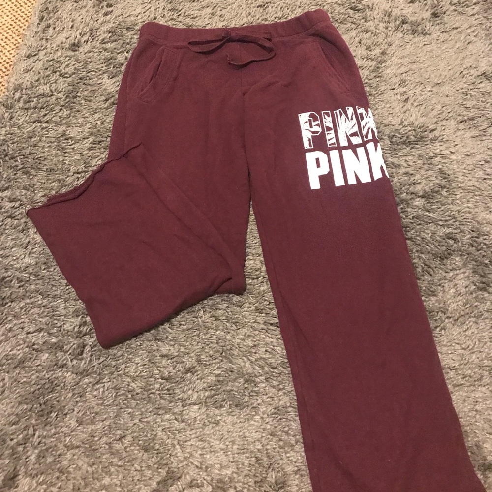"Pink" sweats
