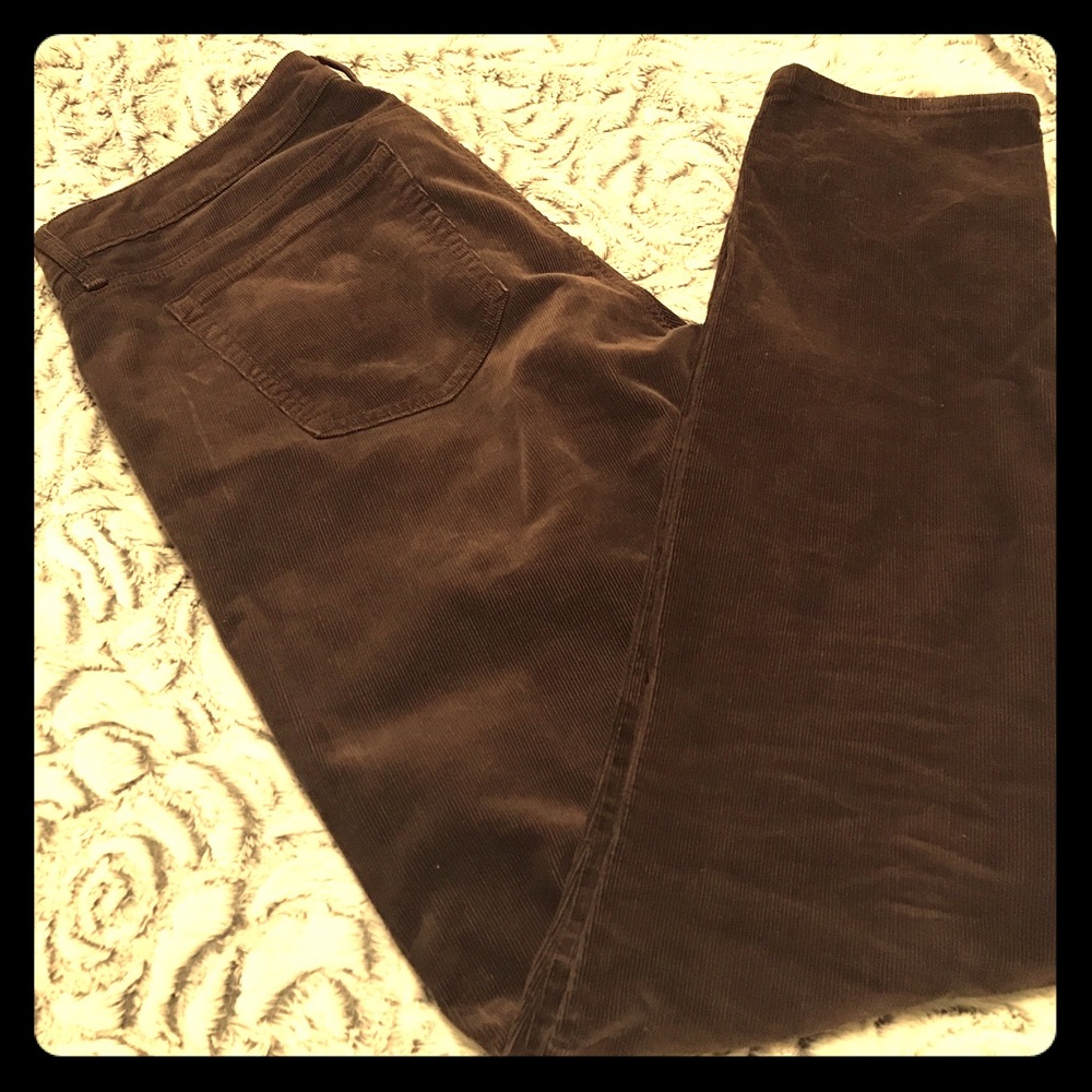 GAP 1969 Always Skinny Dark Brown Corduroy Jean