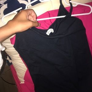 Abercrombie and Fitch blue fitted tank