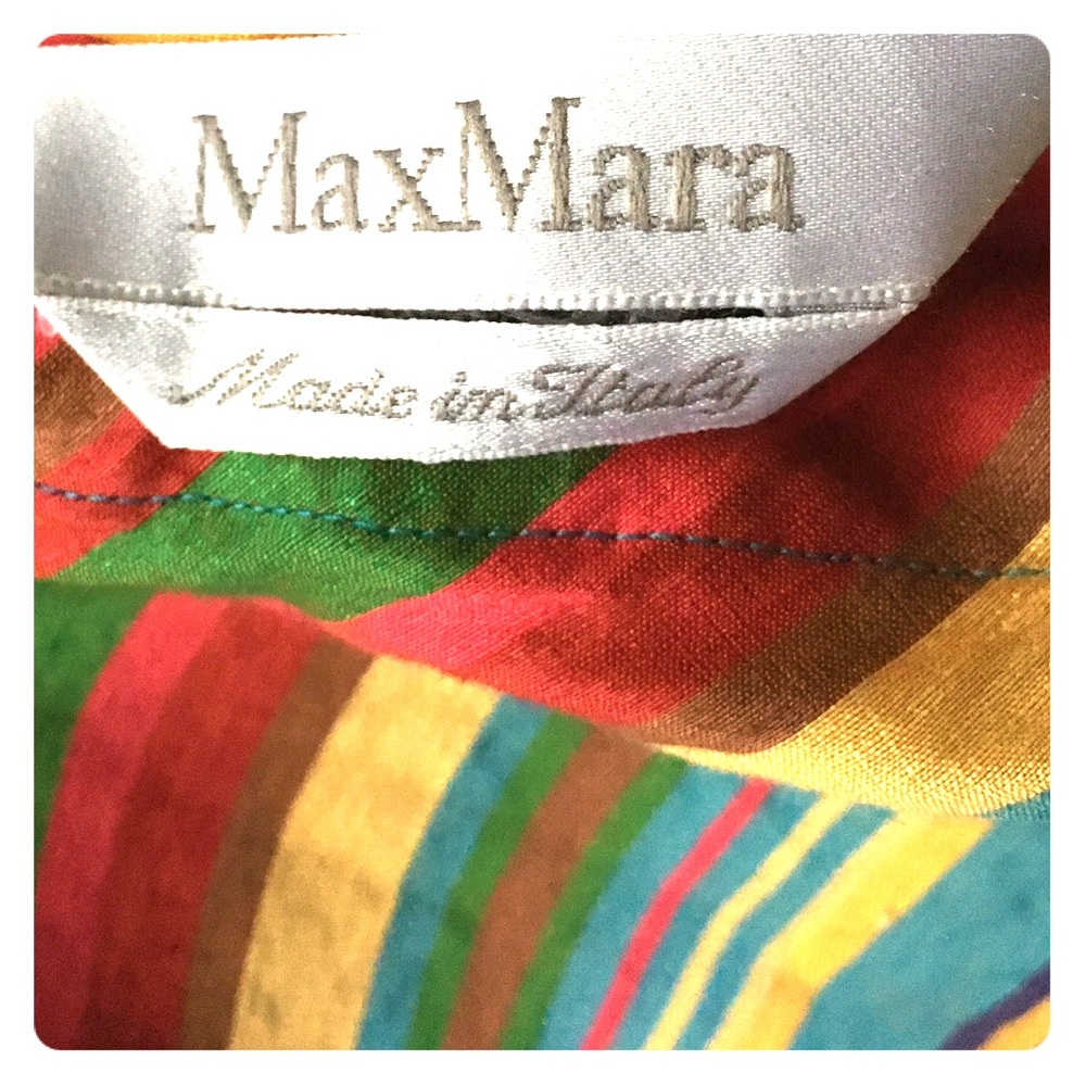 MaxMara colorful wrapskirt