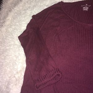 AEO soft and sexy ribbed sweater