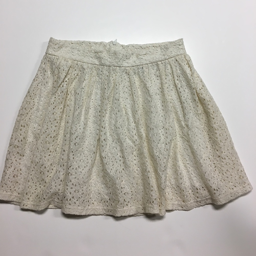 Nordstrom Overlay lace skirt
