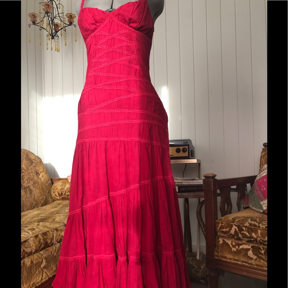 Corset like Maxi Dress NWOT